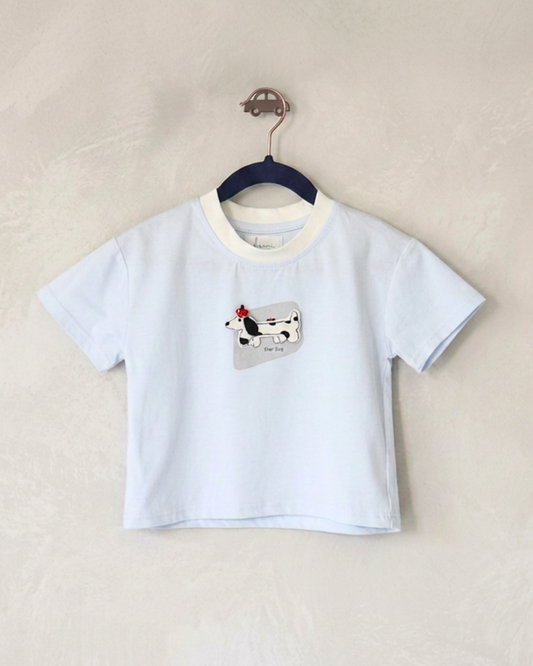 Dog Applique T-Shirt