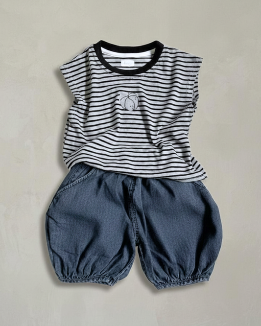 Pumpkin Shorts Set