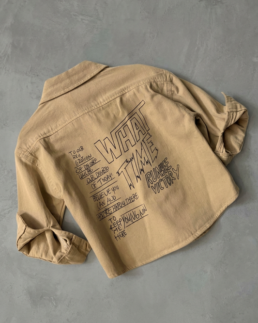 Sketch Brown Shirt