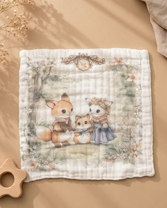 Furry Family Washcloth