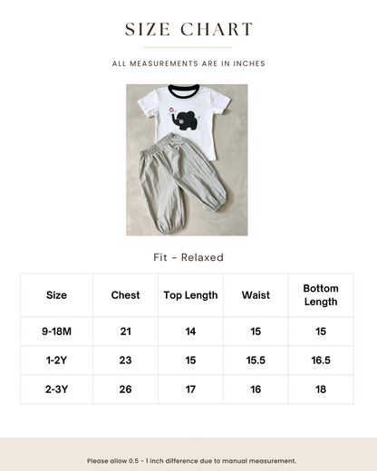 Elephant Joggers Set