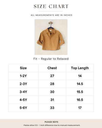 Duo Pocket Brown Shirt
