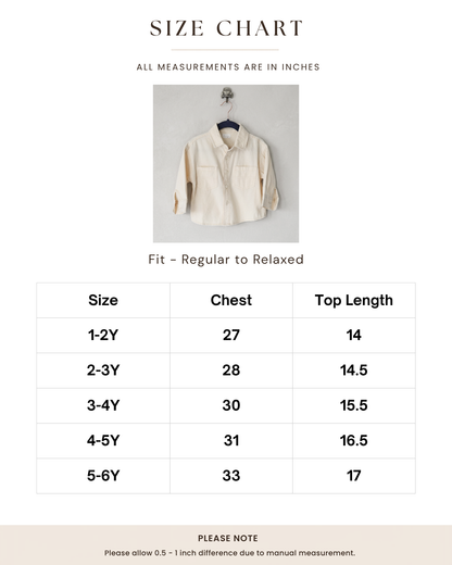 Duo Pocket Ivory Shirt