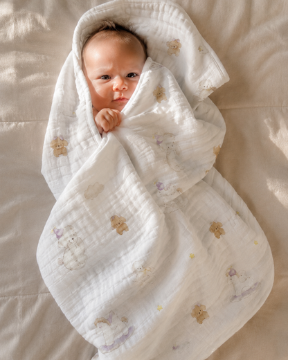 Unicorn Bath & Cuddle Wrap