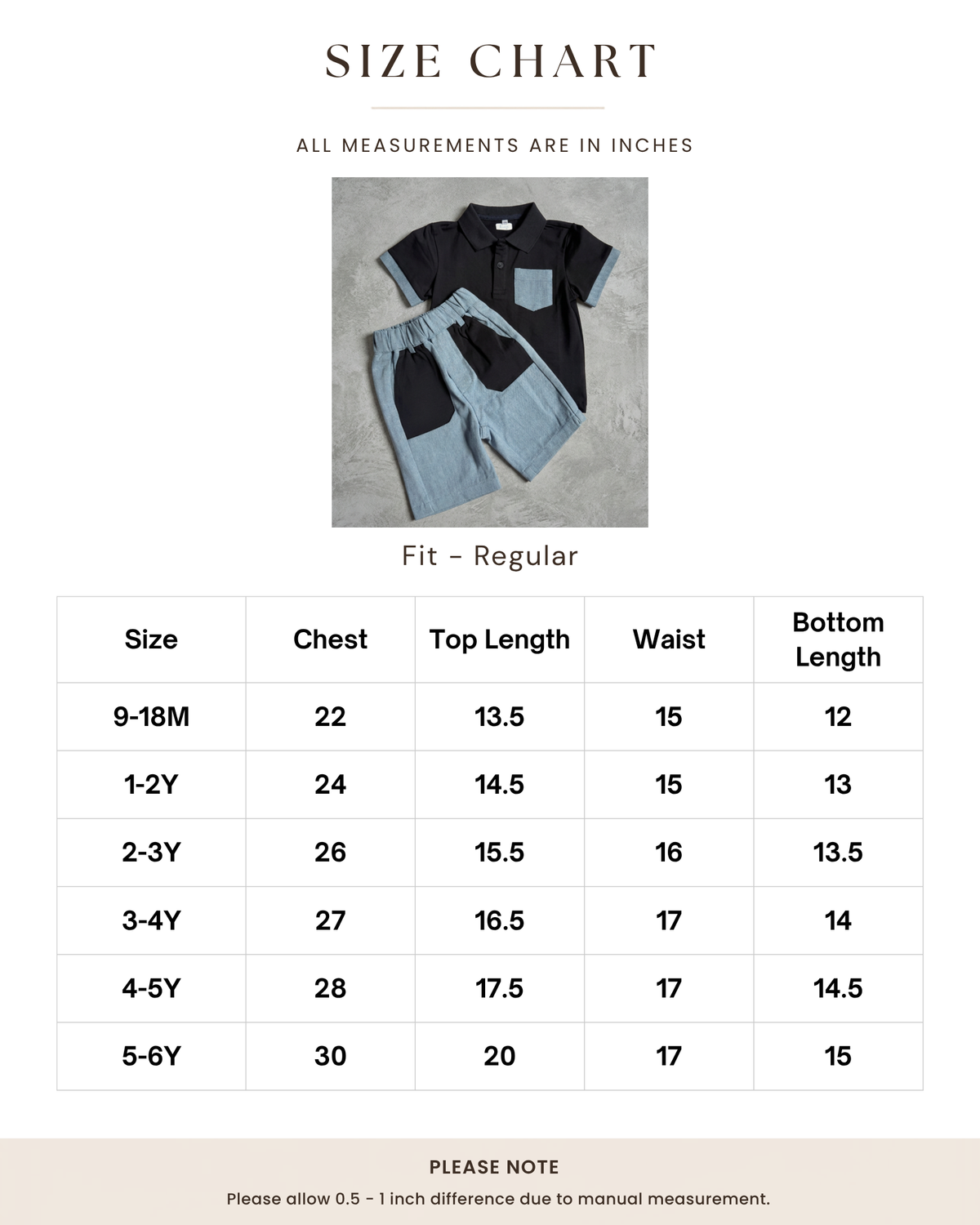 Classic Black Polo Coords