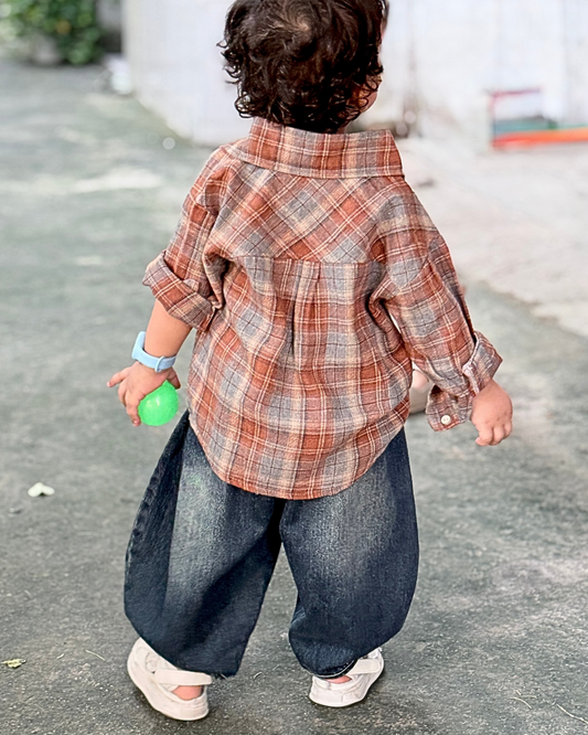 Mars Blue Barrel Denims