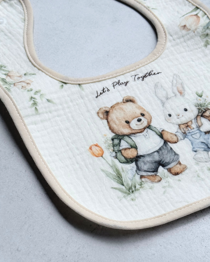 Bunny Bear Bib