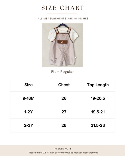 Teddy Grey Dungaree