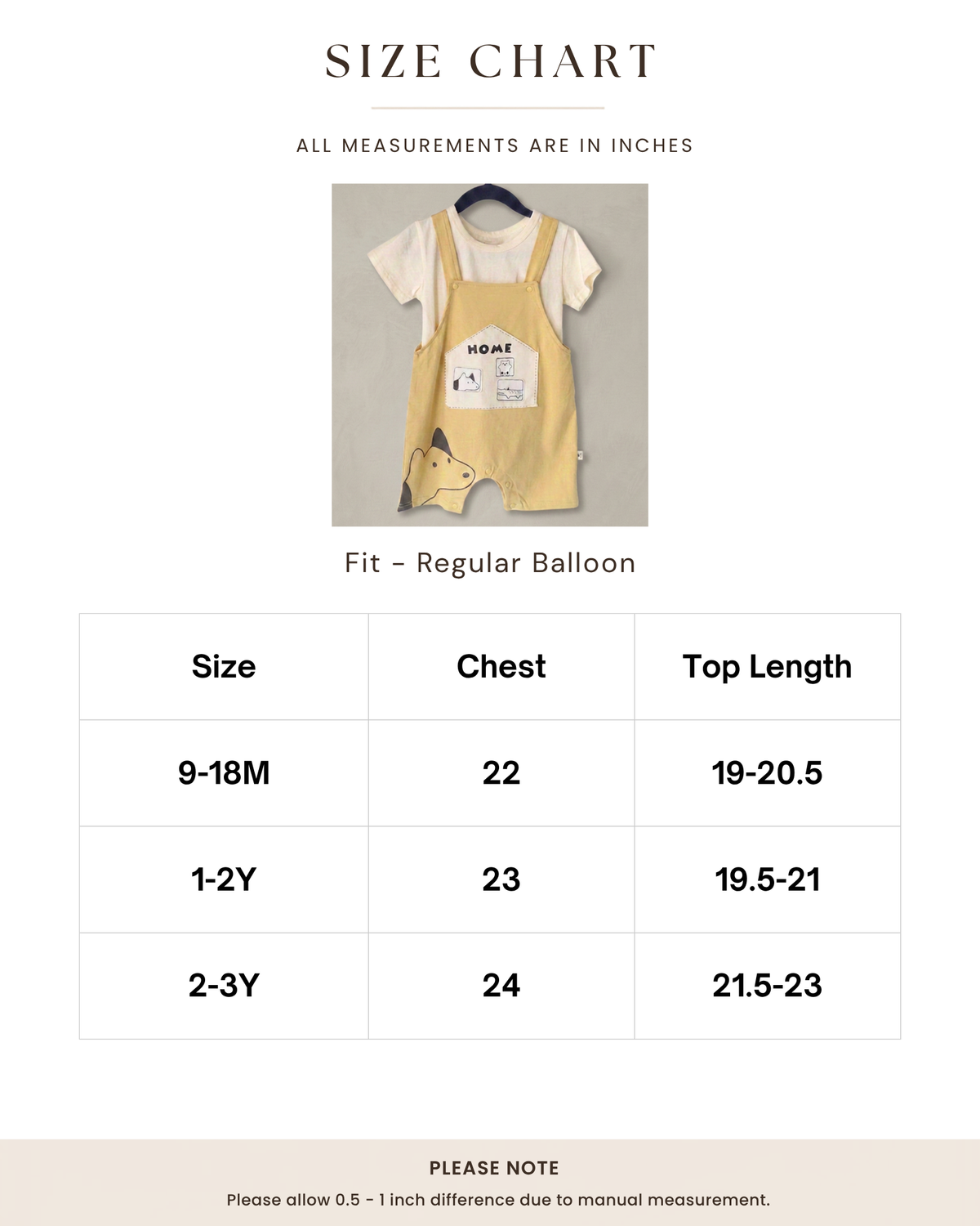 Forest Friends Dungaree