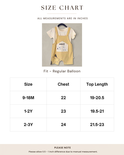 Forest Friends Dungaree