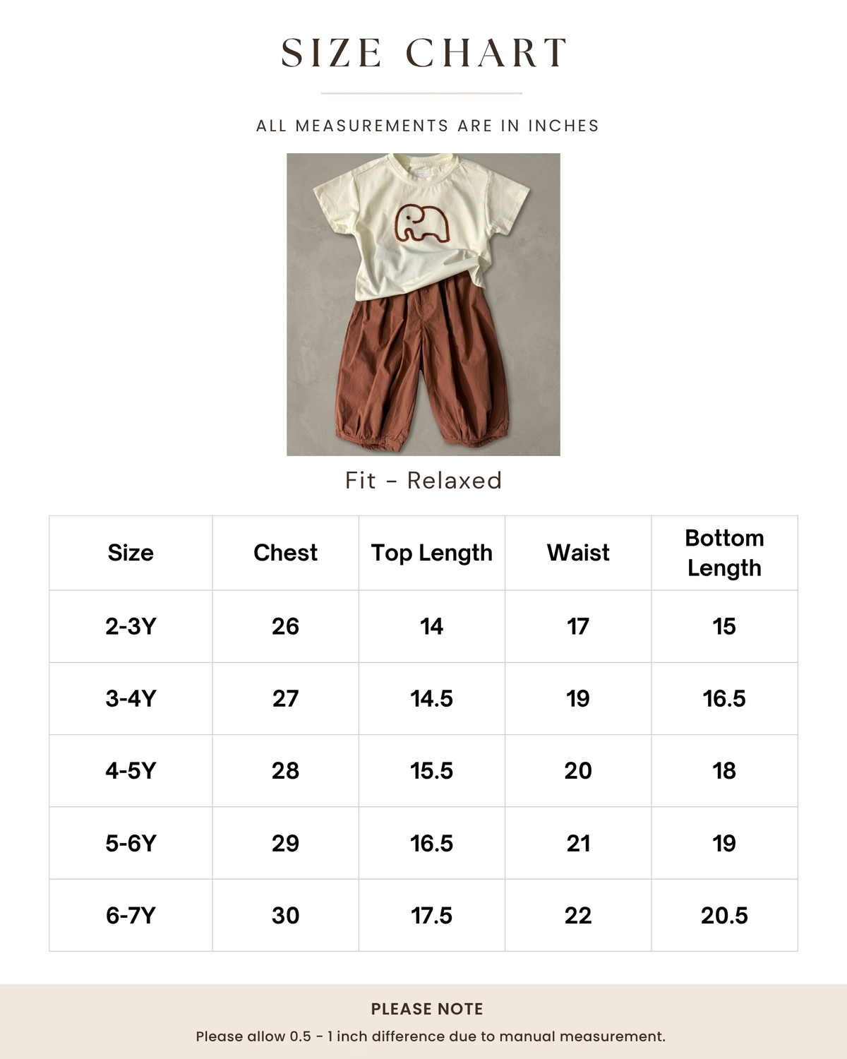 Elephant Pants Set