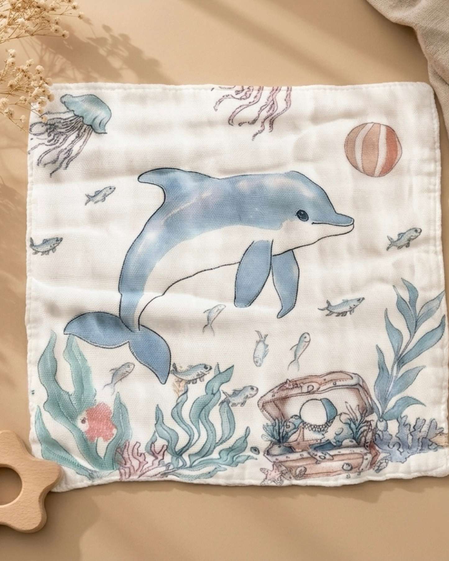 Ocean Tales Washcloth