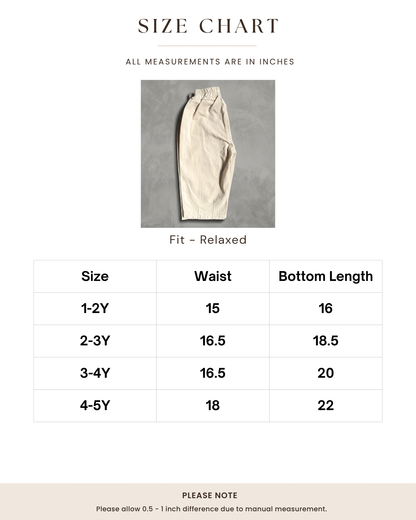 Iroo Cream Pants