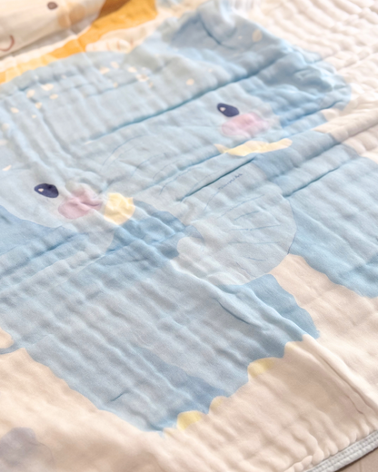 Leo Lion Bath & Cuddle Wrap