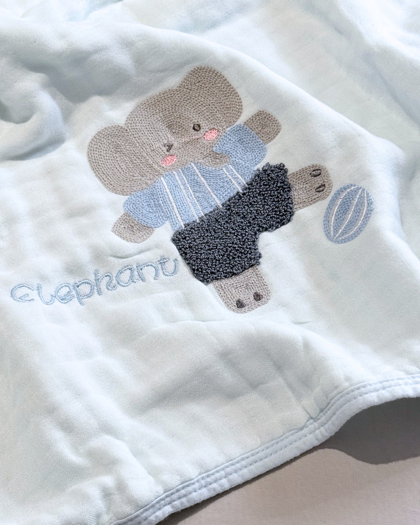 Mr. Elephant Bath & Cuddle Wrap