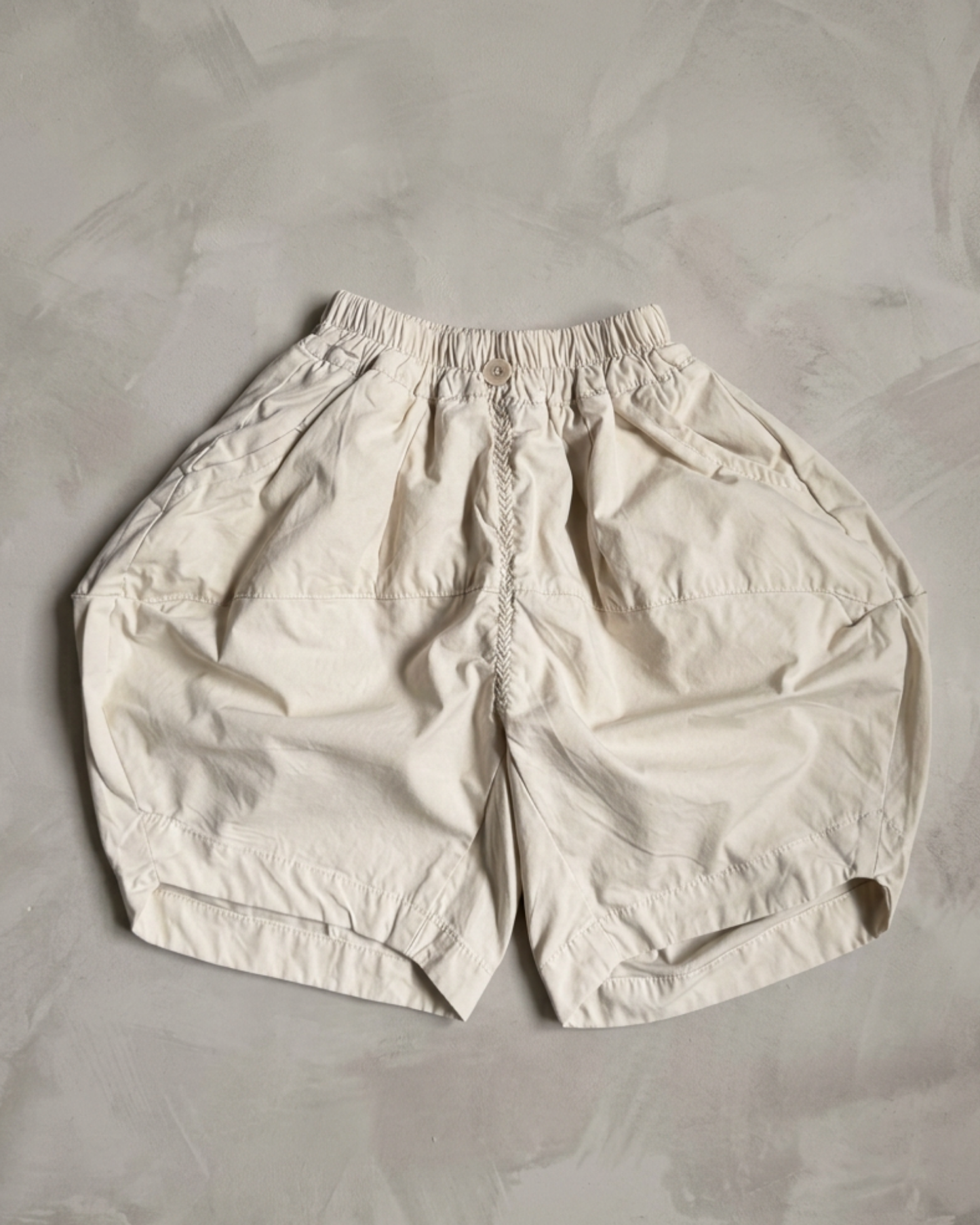 Dallas Beige Balloon Short Pants
