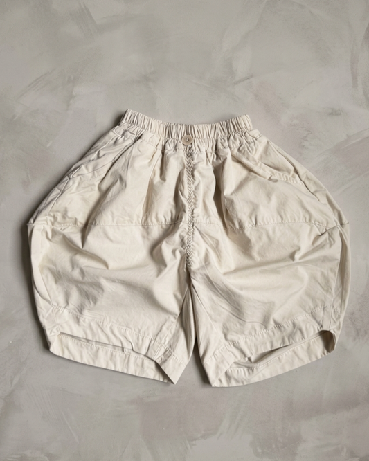 Dallas Beige Balloon Short Pants
