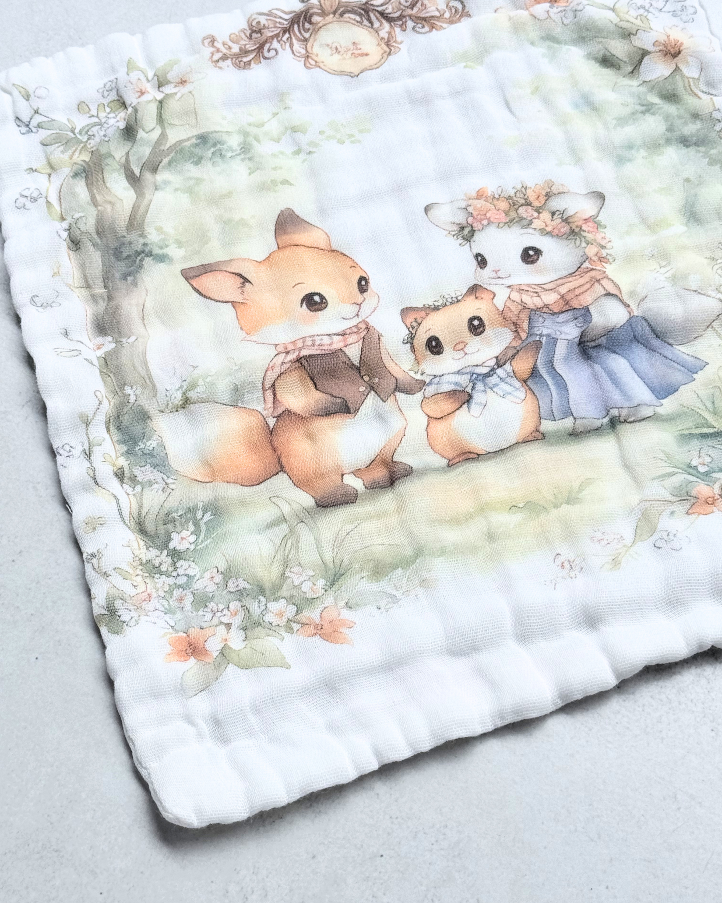 Furry Family Washcloth