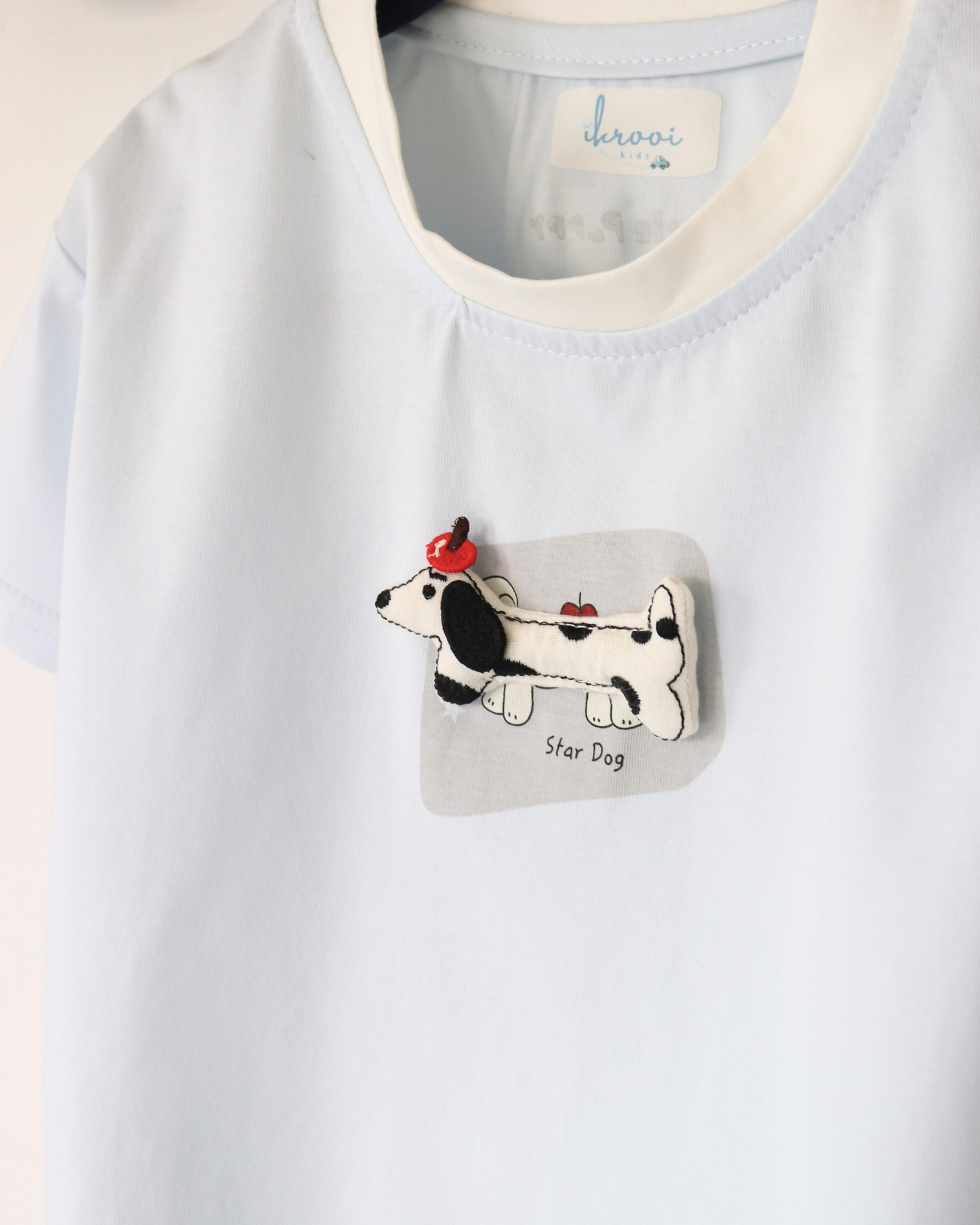 Dog Applique T-Shirt