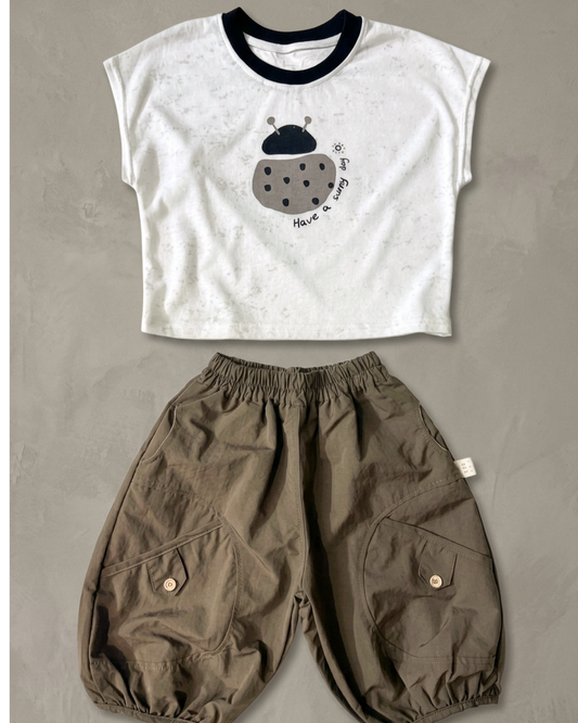 Ladybug Pants Set