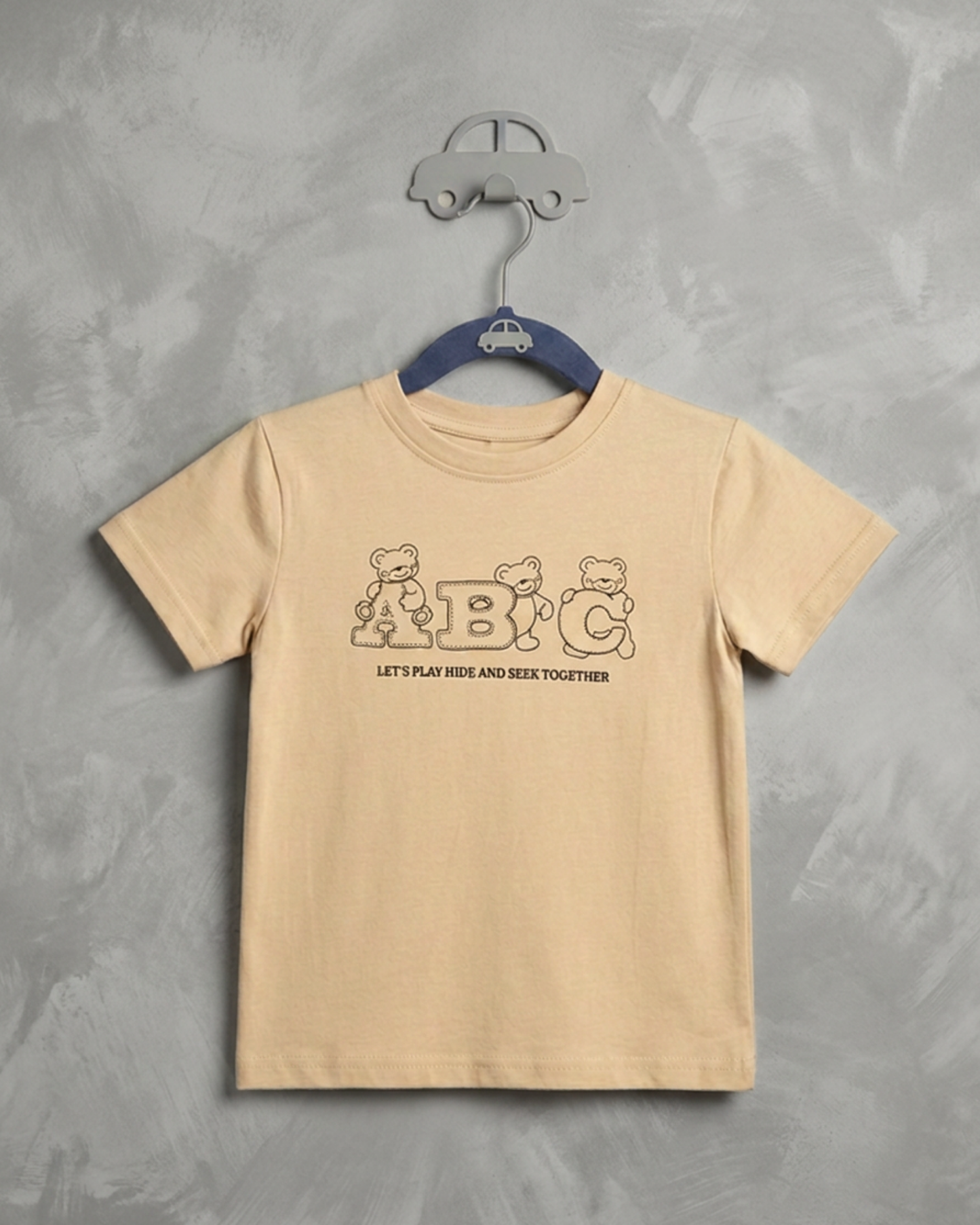 ABCD Beige T-Shirt