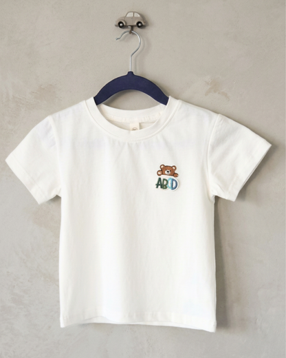 ABCD White T-Shirt