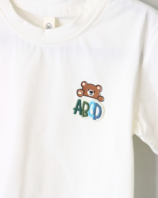 ABCD White T-Shirt