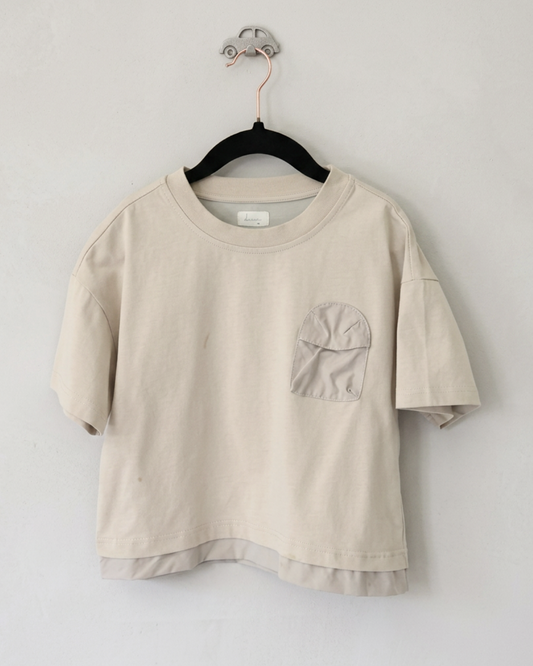 Darwin Beige Grey T-Shirt