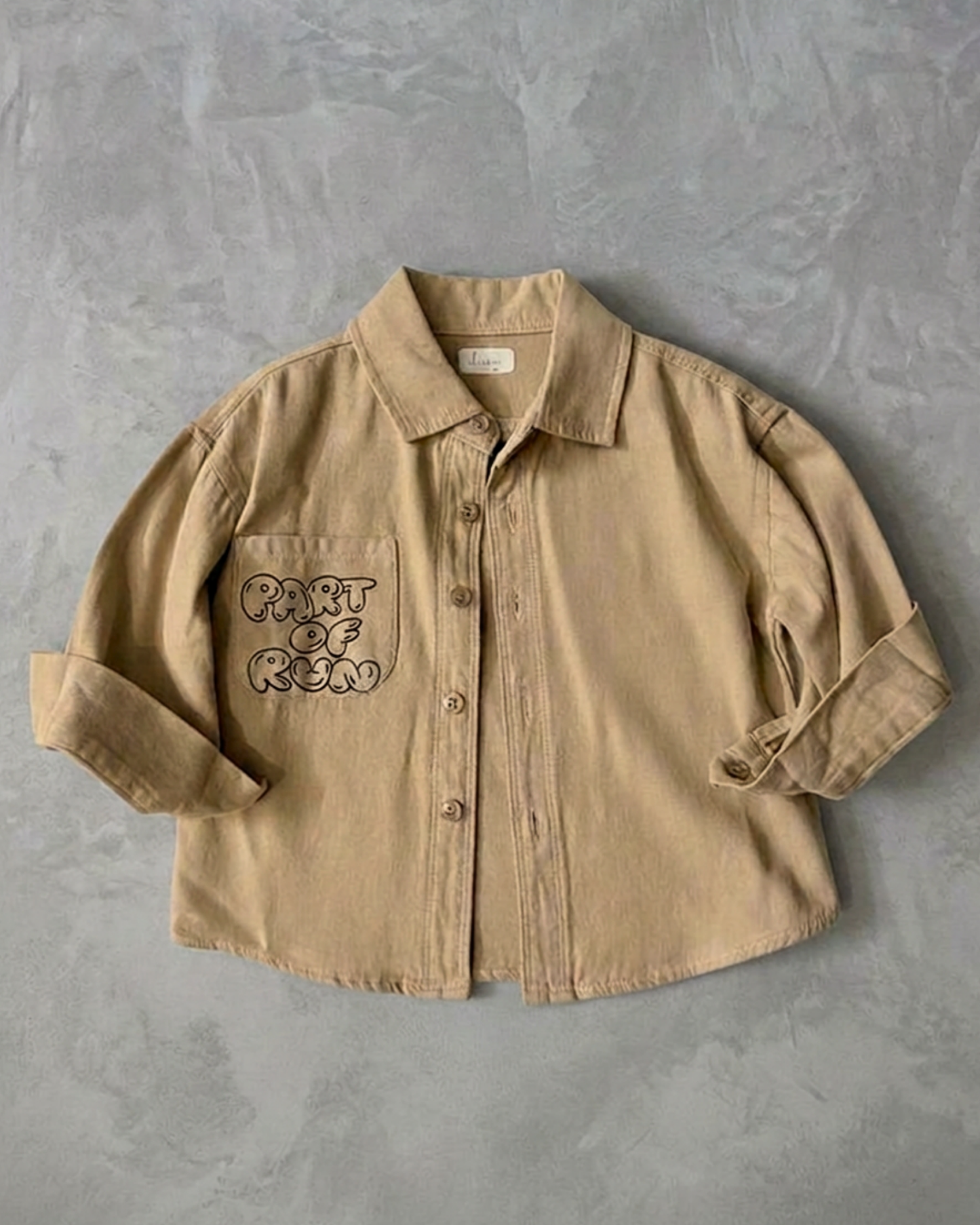 Sketch Brown Shirt