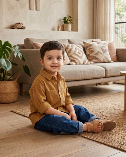 Duo Pocket Brown Shirt