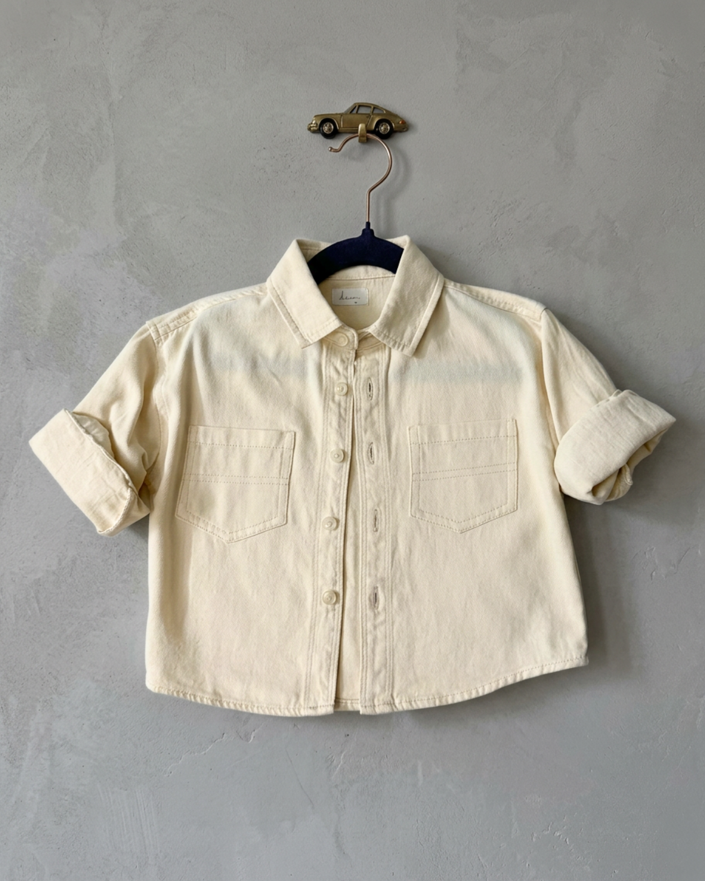 Duo Pocket Ivory Shirt