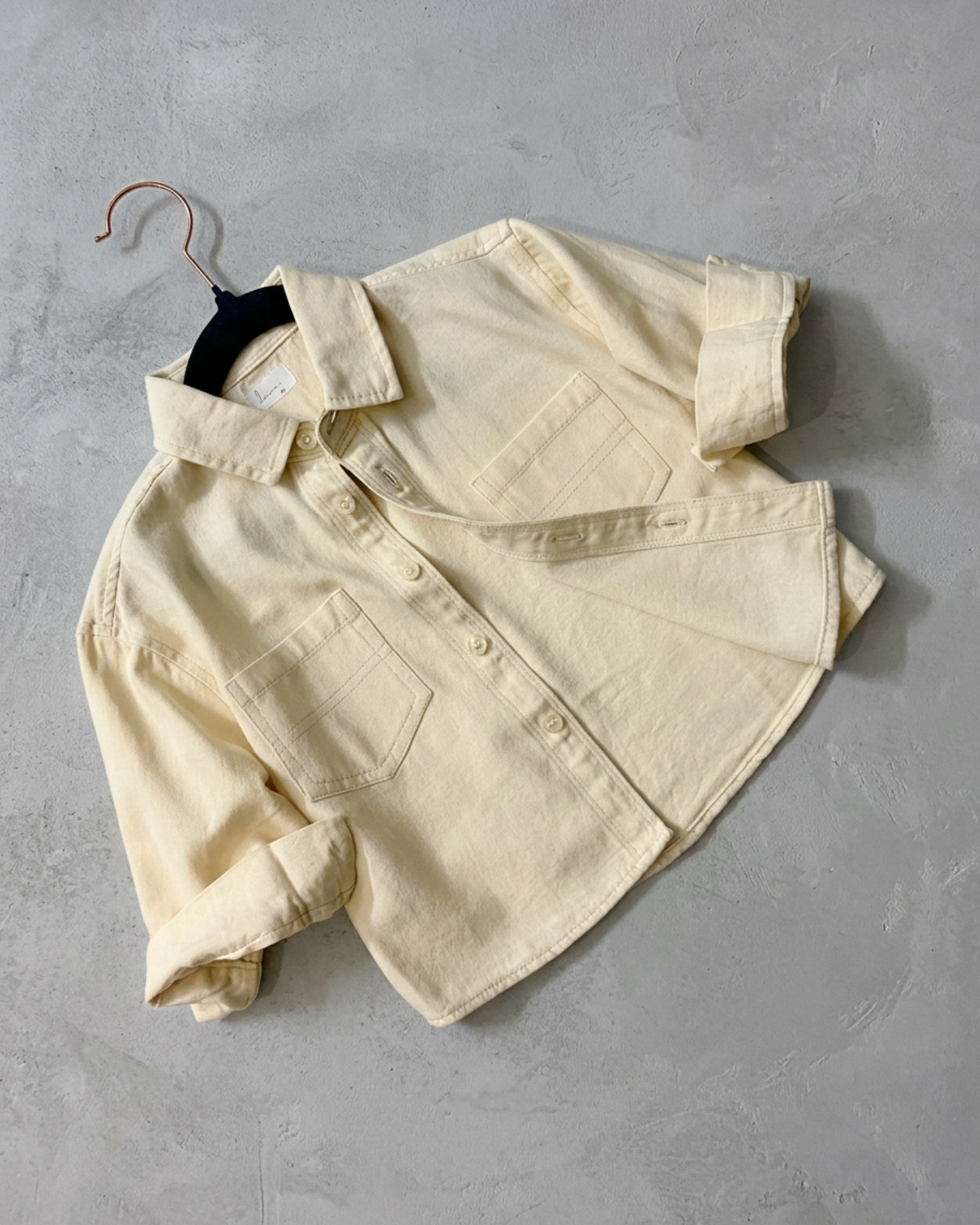 Duo Pocket Ivory Shirt