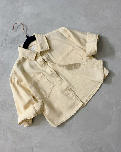 Duo Pocket Ivory Shirt