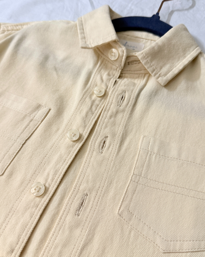 Duo Pocket Ivory Shirt