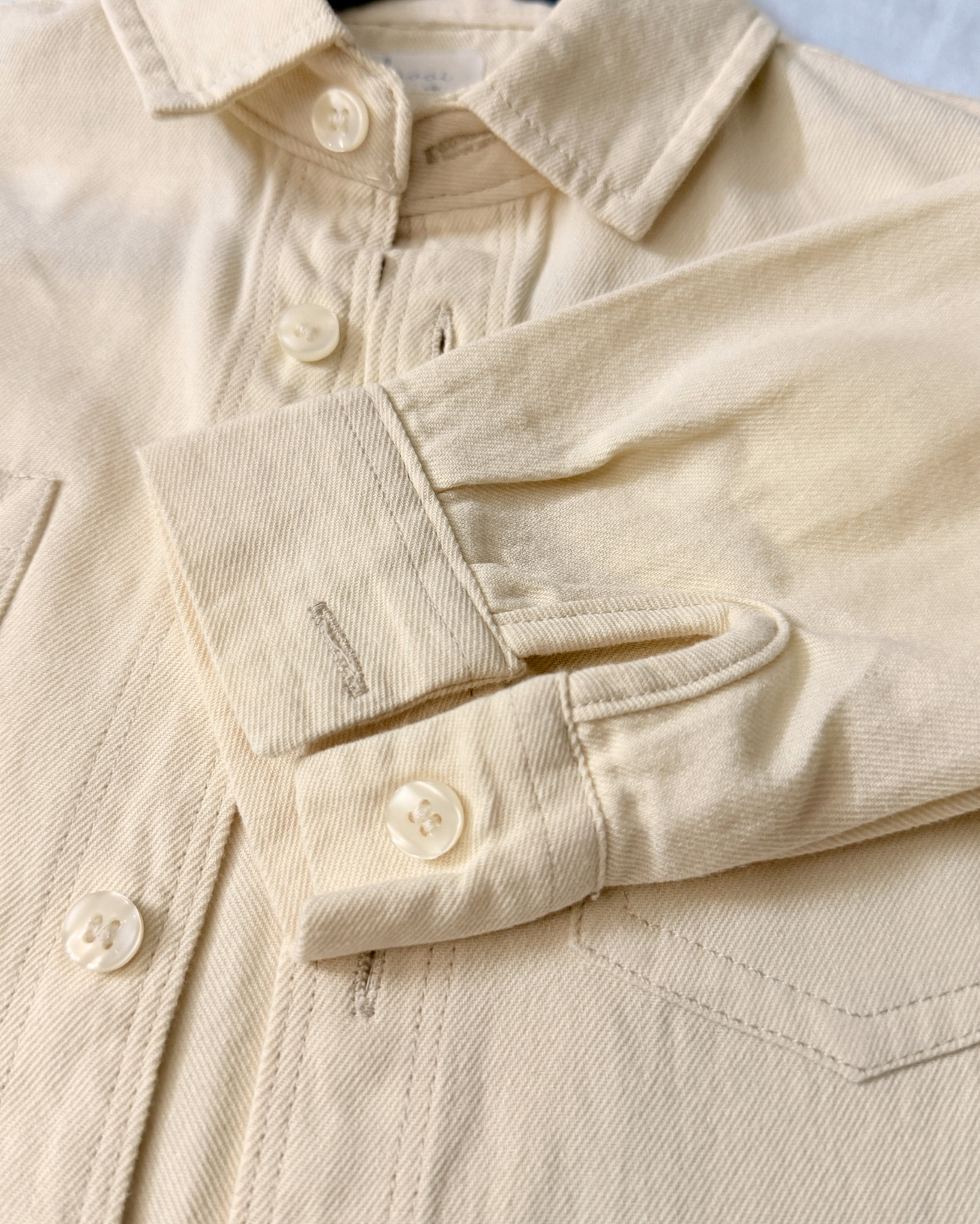 Duo Pocket Ivory Shirt