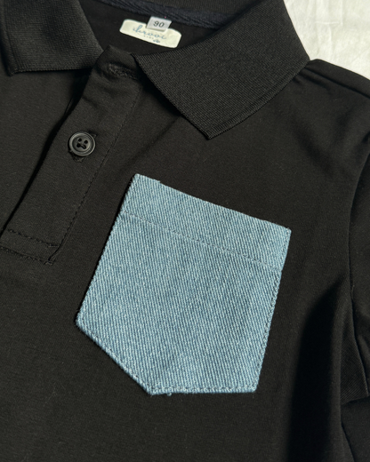 Classic Black Polo Coords