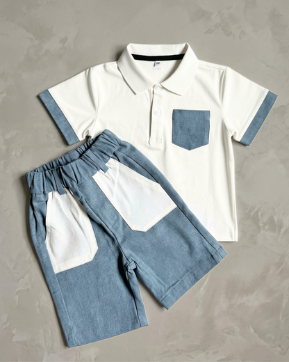 Classic White Polo Coords