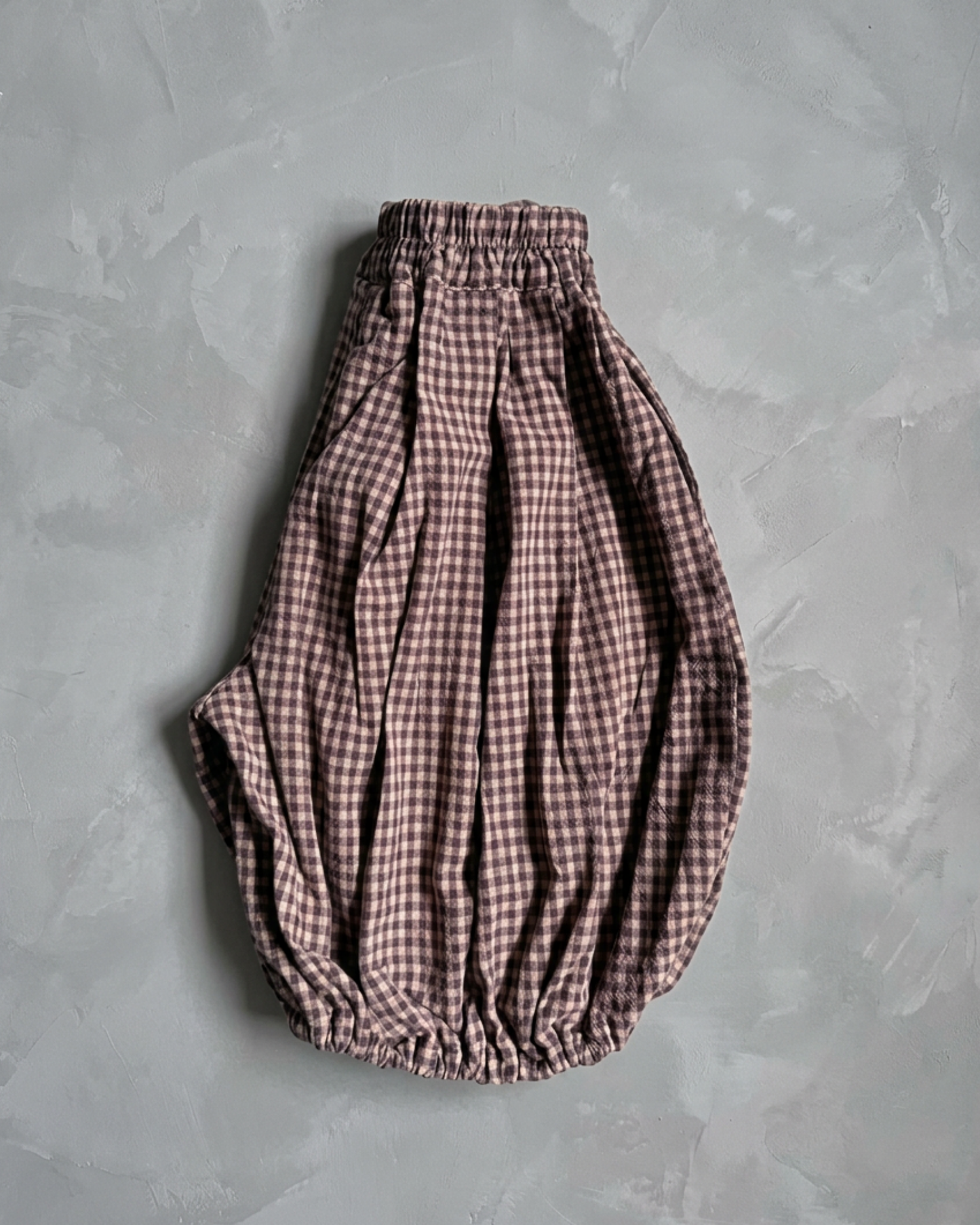 Plaids Balloon Pants