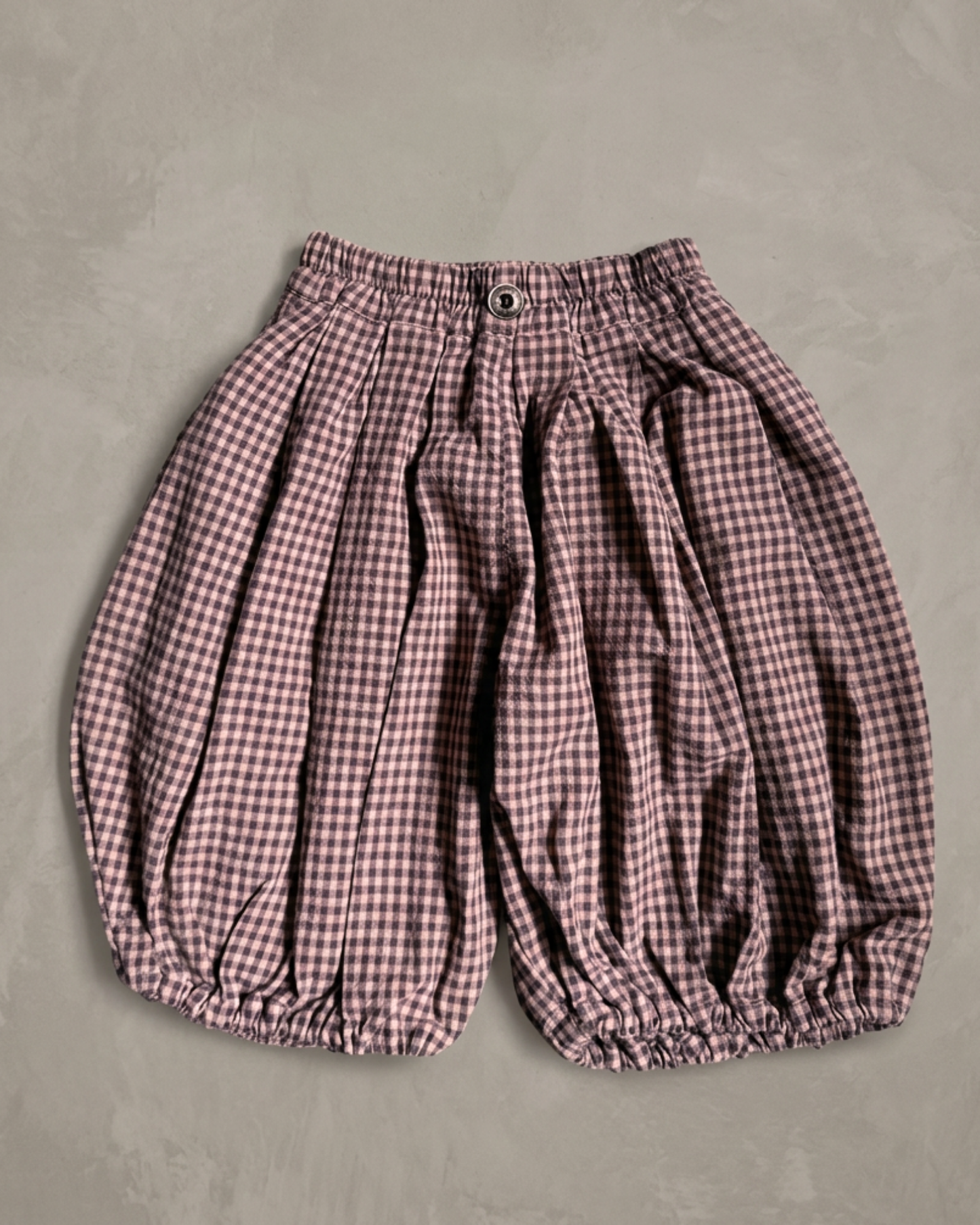 Plaids Balloon Pants