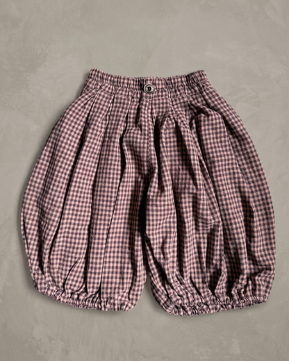 Plaids Balloon Pants