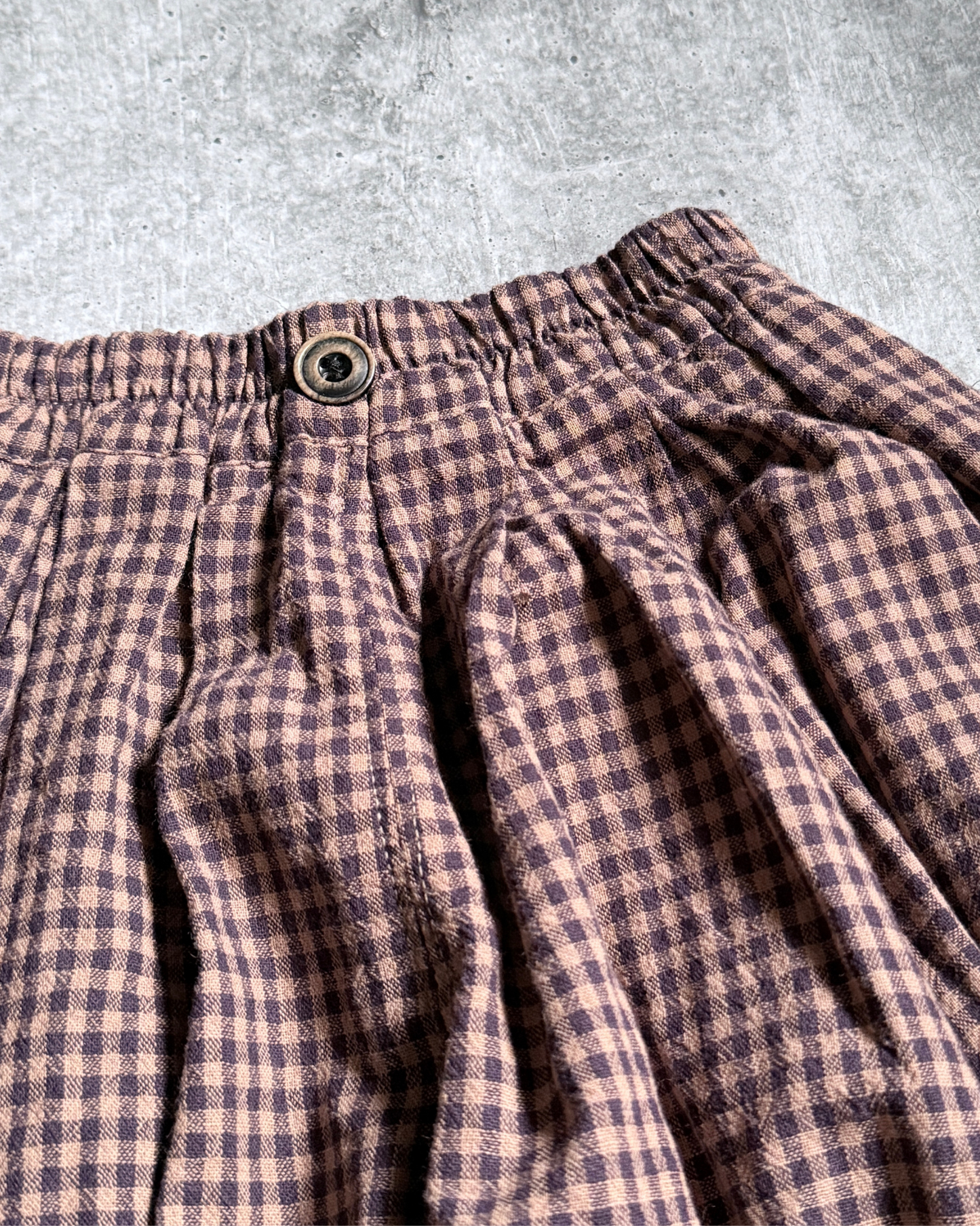 Plaids Balloon Pants