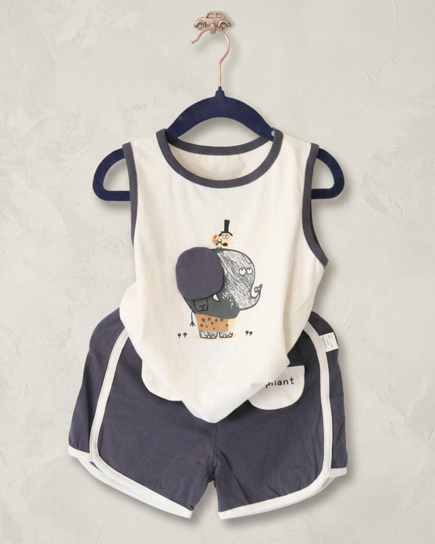 Lil Ele Grey Coords