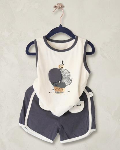 Lil Ele Grey Coords