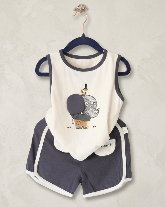 Lil Ele Grey Coords