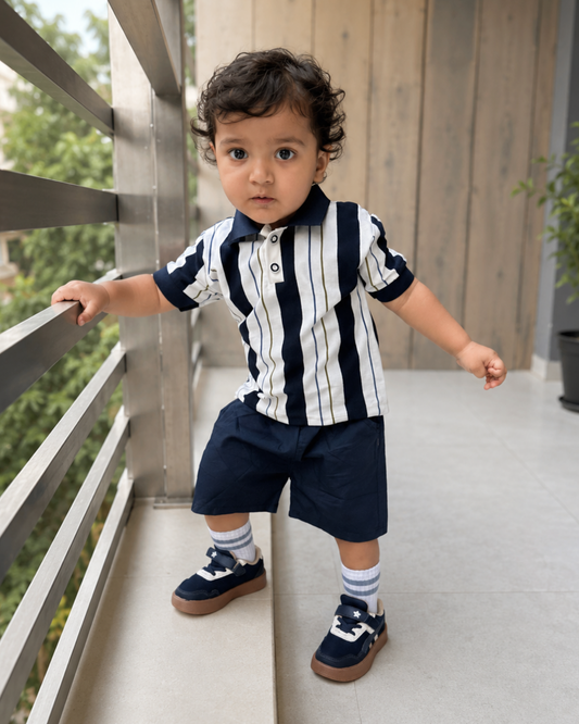 Stripe Polo Coords