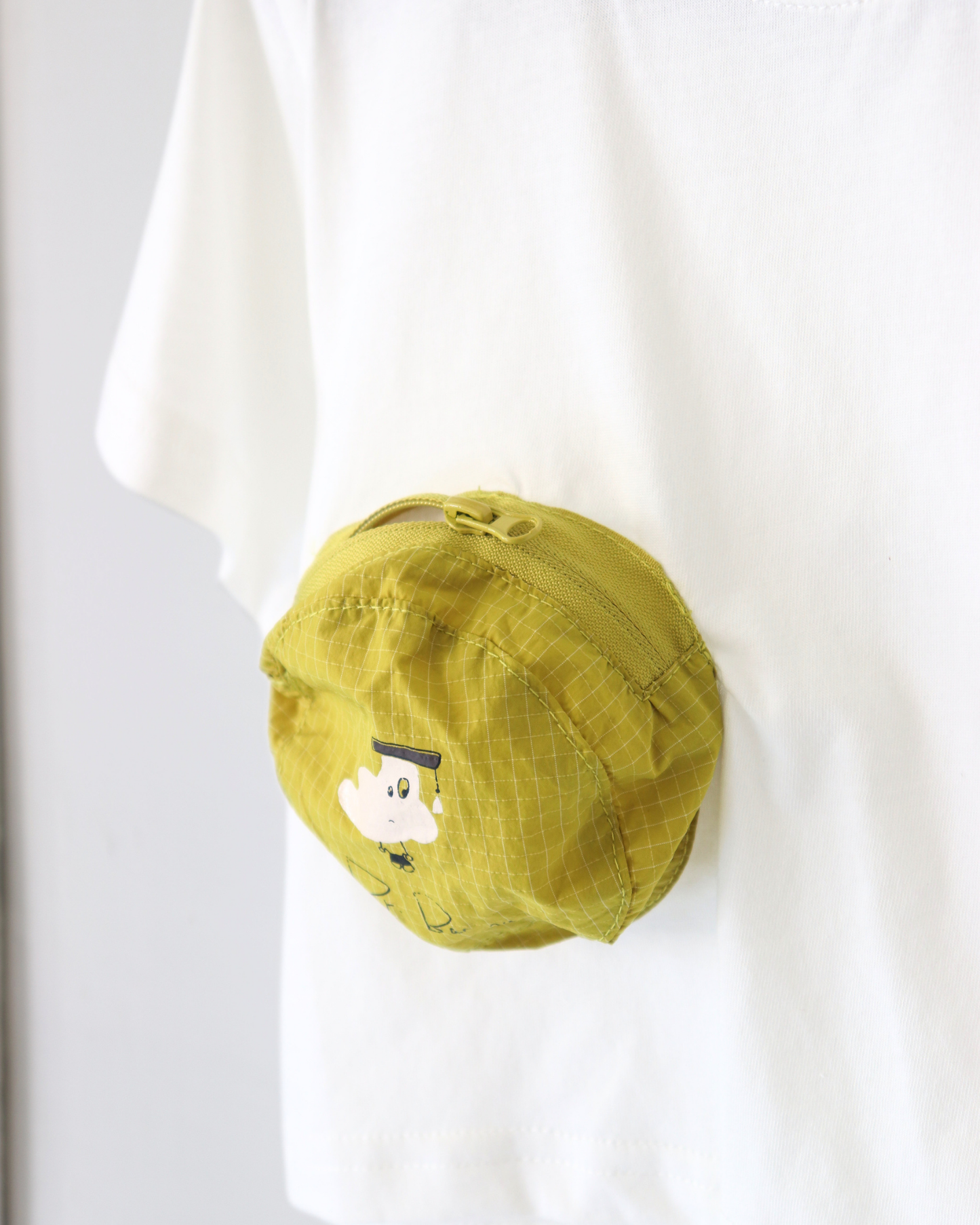 Lil Pocket White T-Shirt