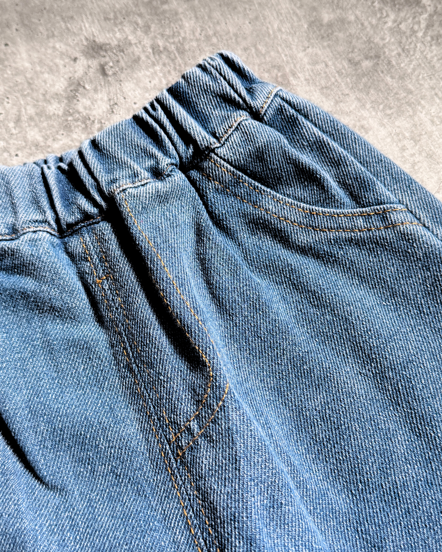 Dallas Pull Up Blue Denims