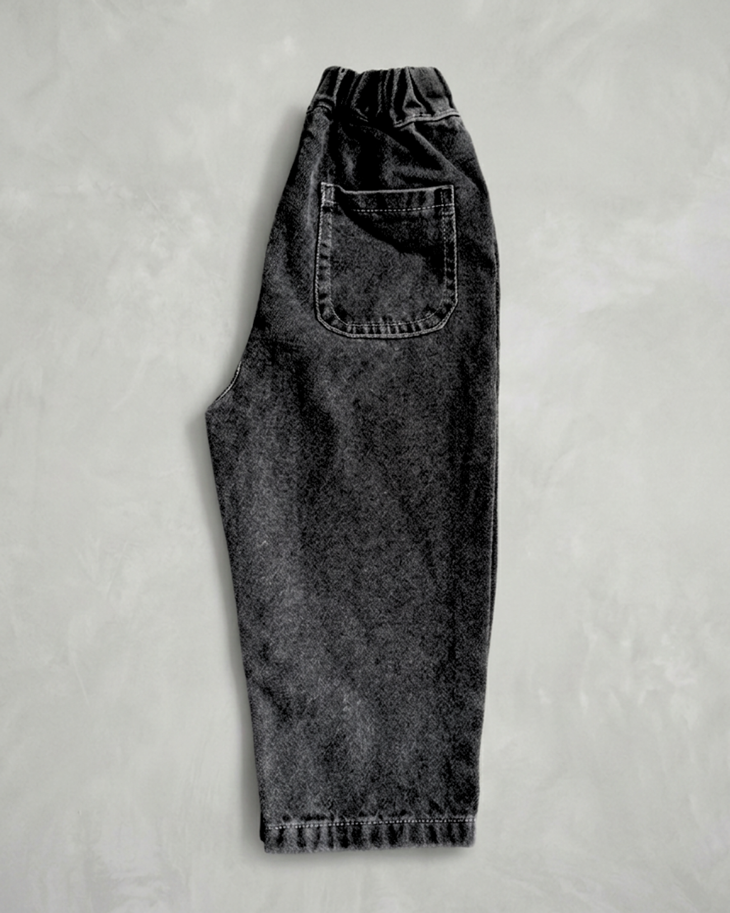 Dallas Pull Up Black Denims