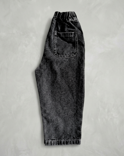 Dallas Pull Up Black Denims