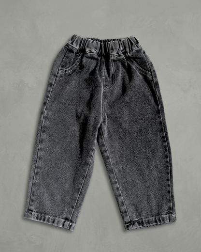 Dallas Pull Up Black Denims